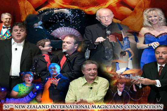 The Incredible 30th New Zealand International Magicians Convention June 2010 Hosted by the Shore City Magicians Club Inc, Auckland New Zealand  Photographs Available